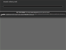 Tablet Screenshot of music-story.net